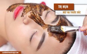 mặt nạ thuốc bắc trị mụn