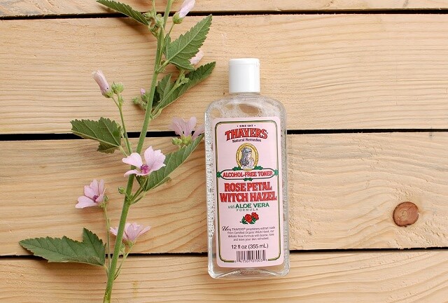 Thayers Alcohol-Free Rose Petal Witch Hazel Toner dành cho da hỗn hợp thiên dầu
