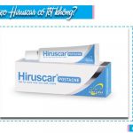 thuốc trị sẹo Hiruscar có tốt không?